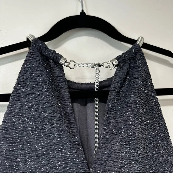 Eliza J Fukuro Textured Glitter Sheath Dress, women’s size 12 - Picture 5 of 10